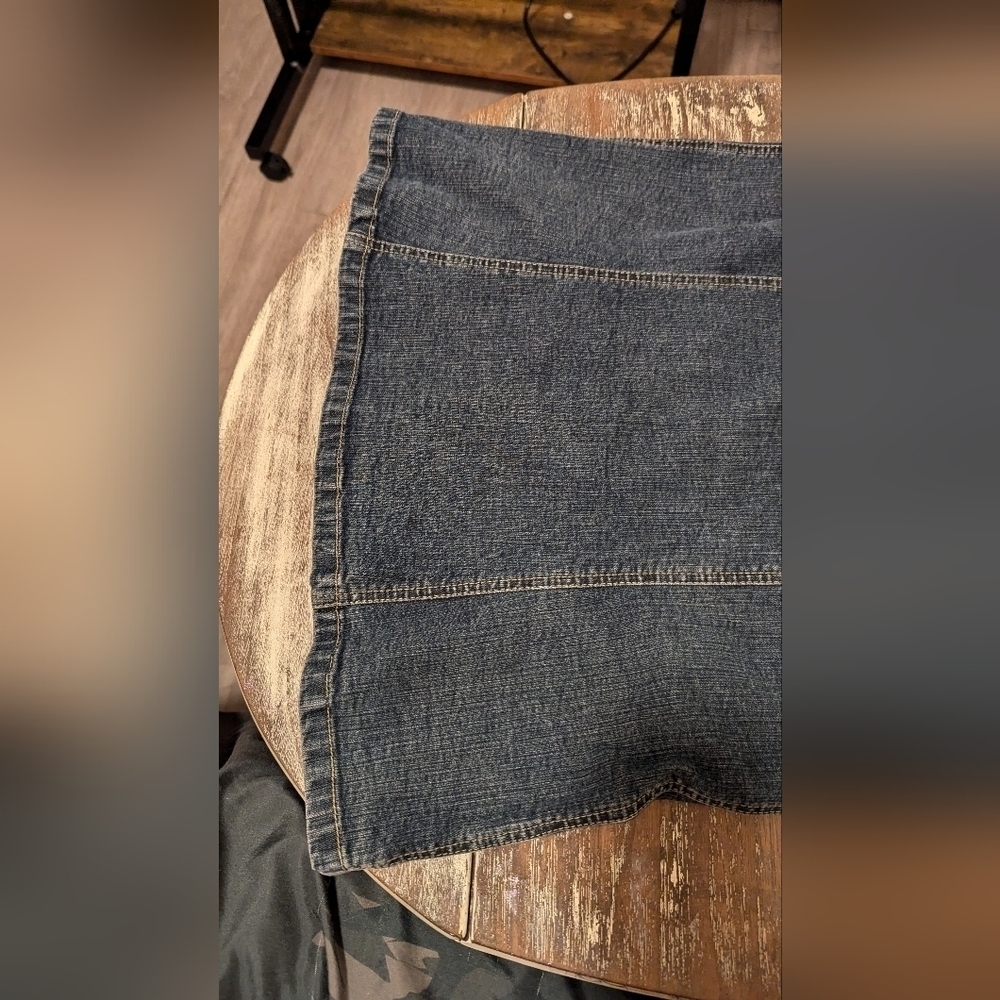 I.N.C‎ International Concepts Jean Skirt Size 6 - Picture 7 of 14